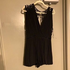 Very cute black romper